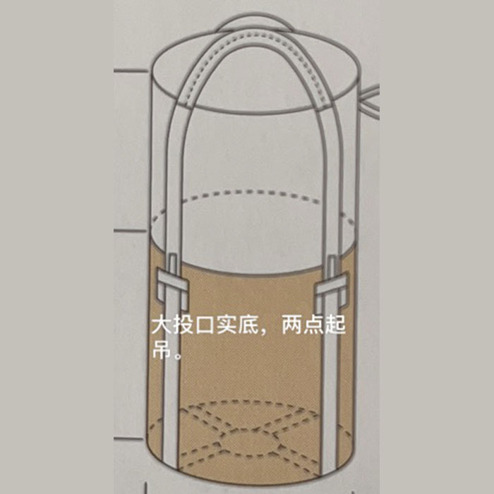 大投口实底，两点起吊